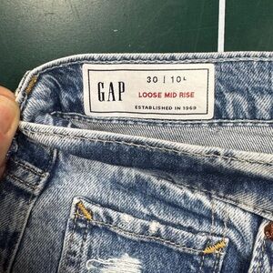 GAP Classic Blue Denim loose Jeans